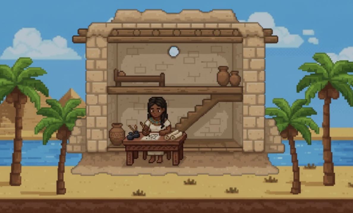 Screenshot of Pyramid Puzzle